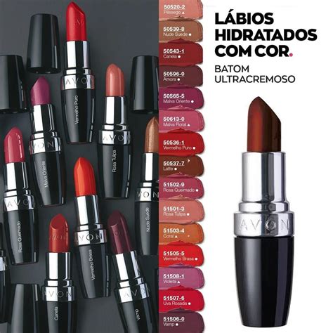 Batom Ultracremoso FPS 15 Avon 3 6g Shopee Brasil