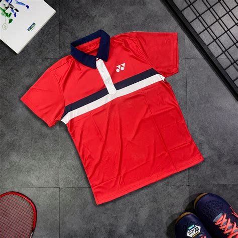 Áo cầu lông Yonex N13 nam Đỏ ShopVNB