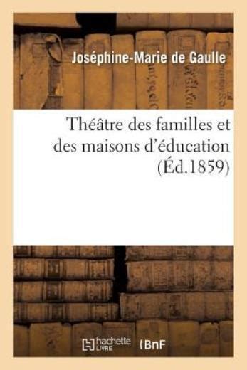 Th Tre Des Familles Et Des Maisons D Ducation 9782019260750 EBay