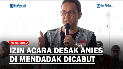 Izin Lokasi Acara Desak Anies Di Yogyakarta Mendadak Dicabut Begini