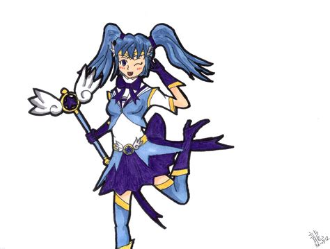 Blue Magical Girl By Drgn12 On Deviantart