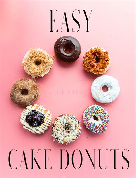 Easy Cake Donuts Recipe