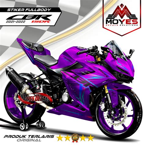 Jual Decal Cbr 150R 2021 2022 Sticker Fullbody Skotlet Variasi List