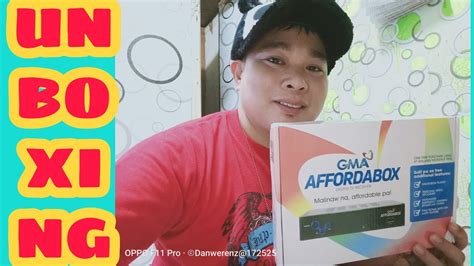 Unboxing Gma Affordabox Full Review Youtube