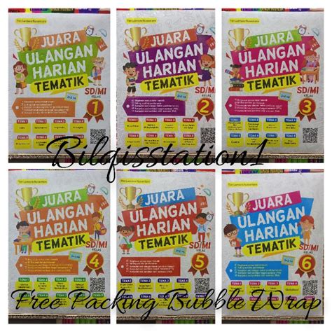 Jual Buku Soal Juara Ulangan Harian Tematik Kelas Sd K