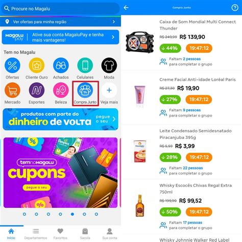 Magalu Lan A Compra Junto Rede Social De Compras Descontos