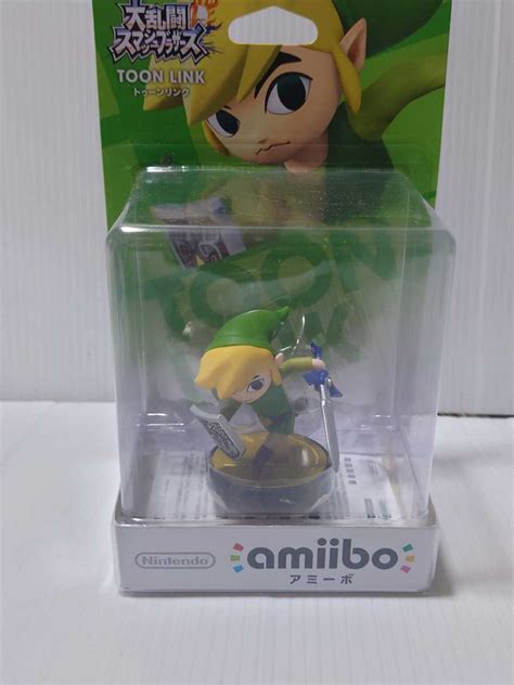 Yahooオークション Amiibo アミーボ トゥーンリンク 未使用品