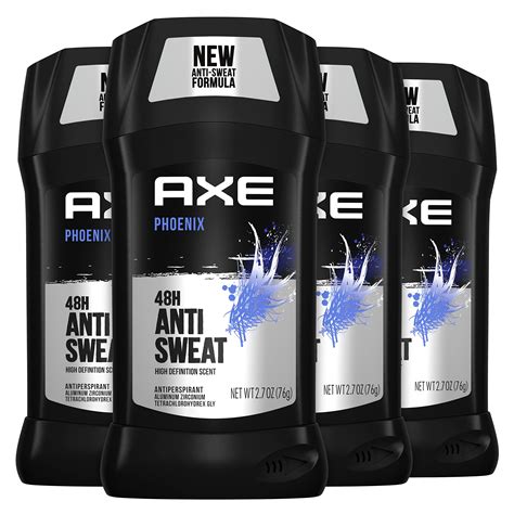 AXE Antiperspirant Deodorant for Men Phoenix 4PK 48H Sweat & Odor ...