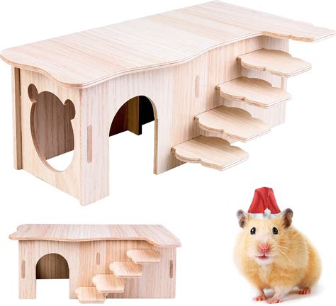 Niche D Angle Pour Hamster Hamster Cachette Maison Maisonnette Pour