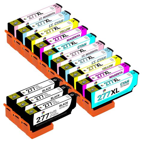 Epson 277XL HY Remanufactured Ink Cartridge 13PK 2 Sets 1 Black