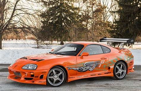 Toyota Supra Usado Por Paul Walker Em Velozes Furiosos Leiloado Por