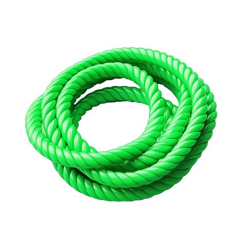 Ai Generated A Plastic Rope Png Isolated On Transparent Background