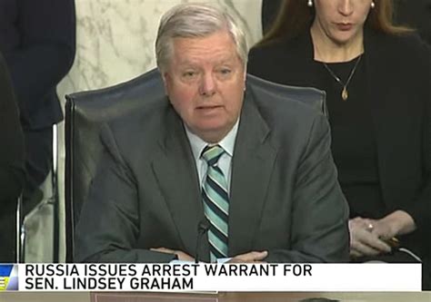 Russia Issues Arrest Warrant For Sen Lindsey Graham Over Ukraine Remarks