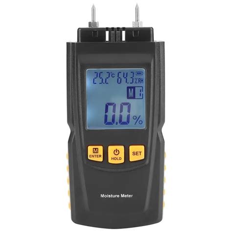 Intelligent Wood Moisture Meter Gm610 Digital Lcd 2 Pin Wood Moisture Meter Tester Timber