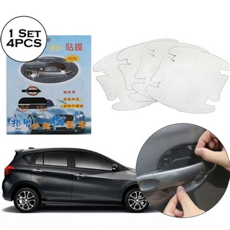 Car Door Sticker Handle Protection Film Sticker Exterior Transparent