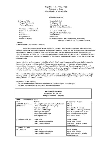 Training Matrix | PDF | Psychology