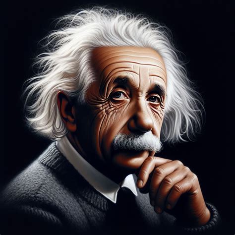 albert einstein portrait artwork pixelzcc