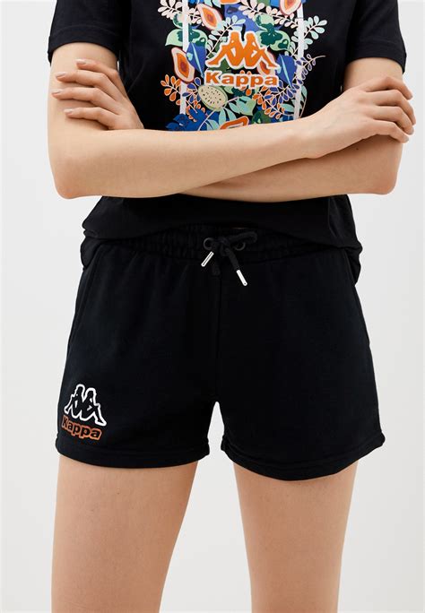 Шорты спортивные Kappa, цвет: черный, MP002XW01FEU — купить в интернет ...