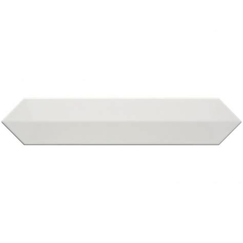 Kent White 3x12 Contour 3D Picket Polished Ceramic Wall Tile