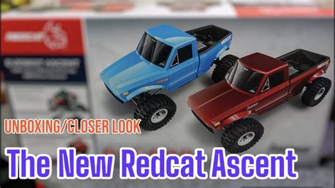 The New Redcat Ascent Scale Rc Crawler Unboxing Youtube