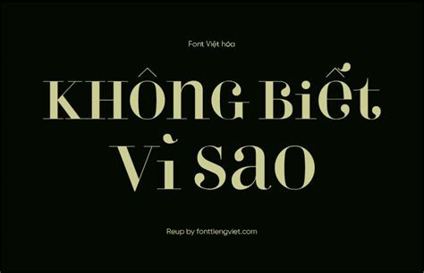 Font Việt Hóa Uvf Perla