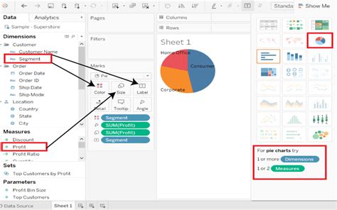 Tableau – Pie Chart – Shishir Kant Singh