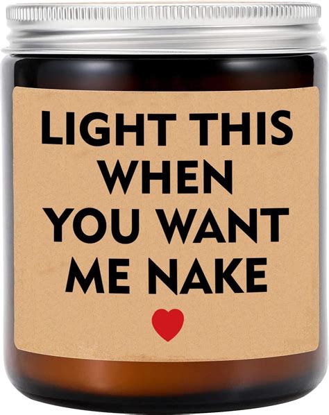 Amazon Light When You Want Me Naked Gift For Him Boyfriend