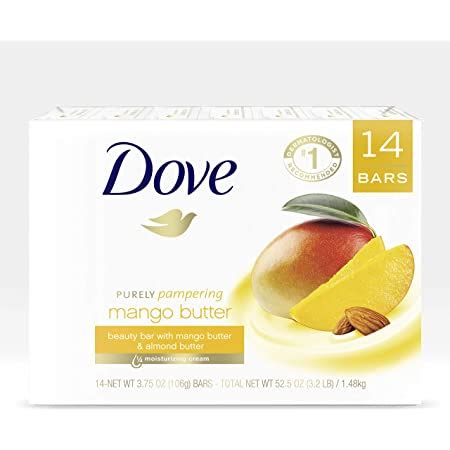 Amazon Dove Beauty Bar Gentle Skin Cleanser Moisturizing For