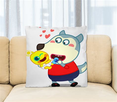 Wolfoo And Baby Jenny Pillow – Wolfoo World Store