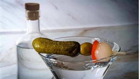 Really Good Dill Pickle Martini Recipe | Cocktail Society