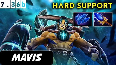 Mavis Elder Titan Hard Support Dota 2 Patch 7 36b Pro Pub Gameplay