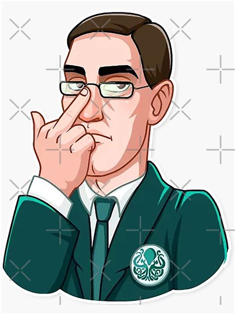 Funny Fuck Middle Finger Rude Anime Men Sticker For Sale By Aviirous Redbubble