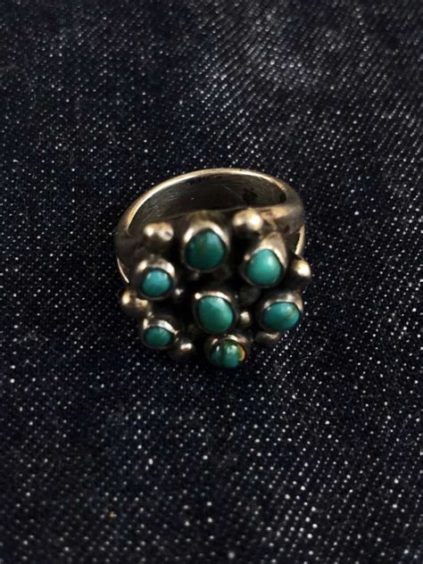 Navajo Navajo Turquoise Ring - Gem