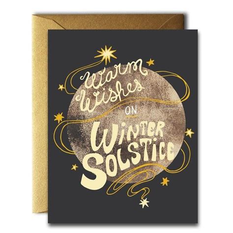 Winter Solstice Wishes Card With Images Winter Solstice Winter