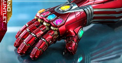 Hot Toys LMS007 鋼鐵人所打造的無限手套 11 比例 奈米手套復仇者聯盟4終局之戰 Nano Gauntlet完全無愧對此神器的高製作水準