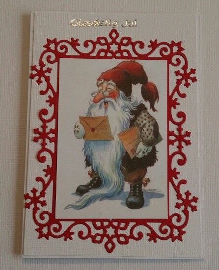 A Christmas Card With An Image Of Santa And Mrs Claus Holding A Letter