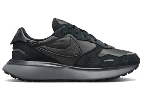 Nike Phoenix Waffle Dark Black Fj Solesense