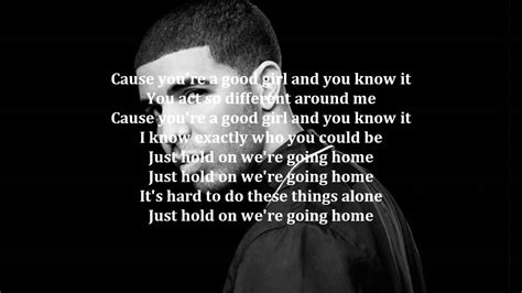 Drake Hold On Were Going Home Lyrics Youtube