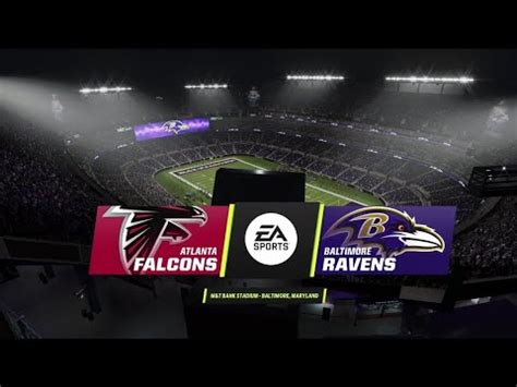 Falcons Vs Ravens Simulation Madden 24 Rosters YouTube