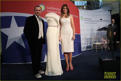 Melania Trump Donates Her Inauguration Gown To Smithsonian Photo