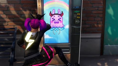 Dance For Llana At A Vending Machine For 5 Seconds Fortnite Challenge