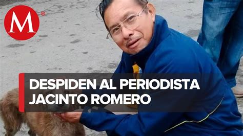 Dan el ultimo adiós a Jacinto Romero periodista asesinado en Veracruz