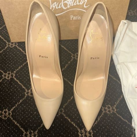 Christian Louboutin Shoes Christian Louboutin Kate 0 Pumps Size 395 Nude 1 Lin Nude 1 Poshmark