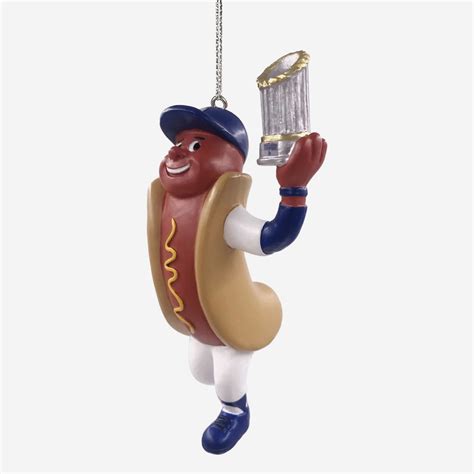 Los Angeles Dodgers 2020 World Series Champions Dodger Dog Ornament FOCO