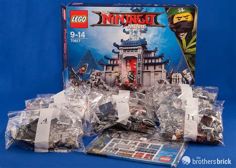 The Lego Ninjago Movie S 70617 Temple Of The Ultimate Ultimate Weapon [review] The Brothers