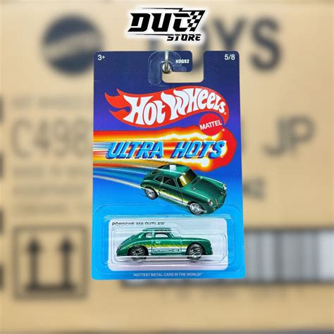 Ducstore Model Car JBY64 Hot Wheels Porsche 356 Outlaw 2025 Ultra Hots Series Shopee Singapore