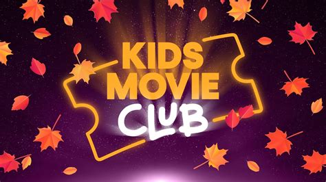 Kids Movie Club Sunday Night Movie Night Fall Version 20 Promo