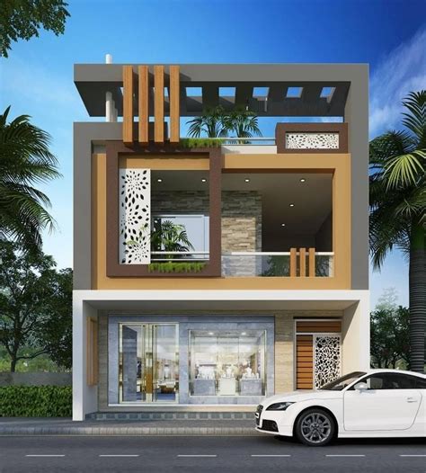 Modern Residential Building Elevation Designs