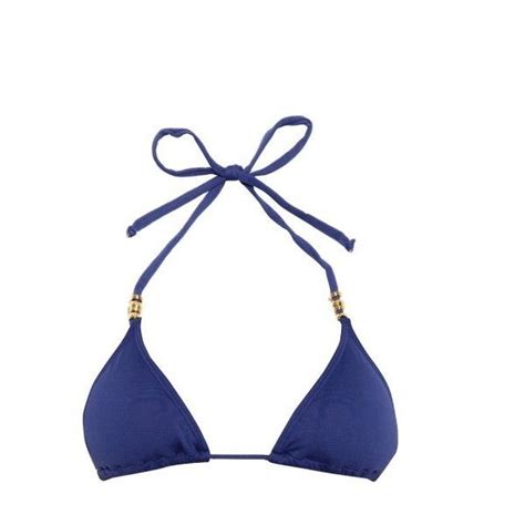 Ondademar Triangle Bikini Top Bikini Tops Bikinis Blue Triangle