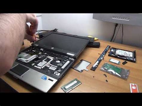 Working On A HP EliteBook 2540p Laptop Upgrade SSD RAM And W10 YouTube